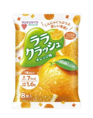 ララクラッシュオレンジ味