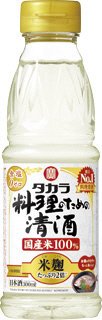 タカラ「料理のための清酒」〈米麹たっぷり２倍〉３００ＭＬペット