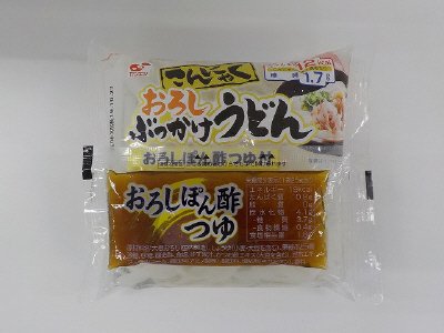 こんにゃくおろしぶっかけうどん
