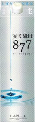 松竹梅「かおりパック」〈酵母８７７〉紙パックケース