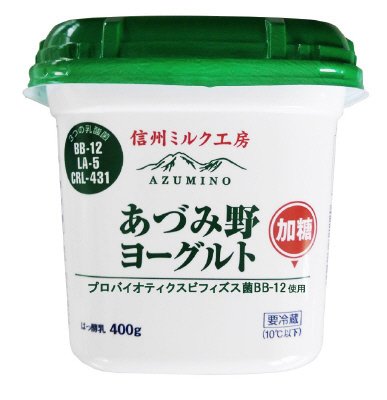 信州ミルク工房あづみ野ヨーグルト加糖