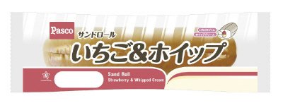サンドロール　いちご＆ホイップ