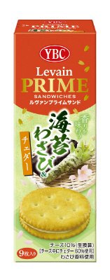 ルヴァンプライムサンド　海苔わさび＆チェダー