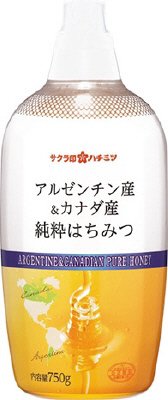 アルゼンチン産＆カナダ産純粋はちみつ