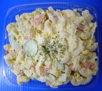 半熟たまごのポテマカサラダ