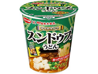 丸大食品監修　スンドゥブマイルド味　うどん