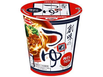 創味のつゆ使用　肉だしうどん
