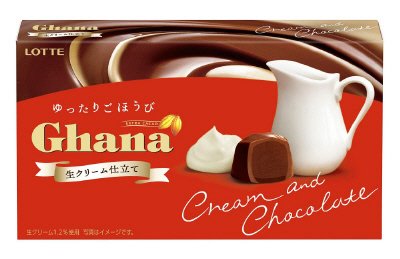 ガーナ生クリーム仕立て