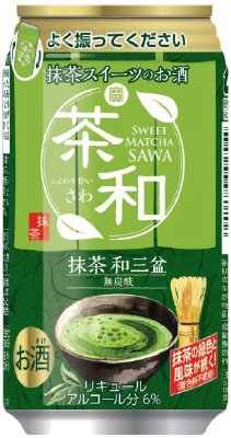寶抹茶スイーツのお酒「茶和」＜抹茶和三盆＞３５０ＭＬ