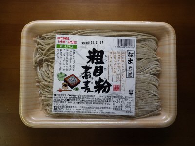 粗目粉蕎麦