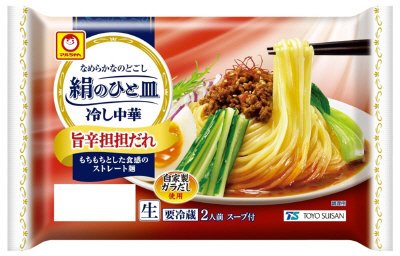 絹のひと皿　冷し中華　旨辛担担だれ　２人前