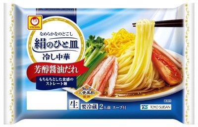 絹のひと皿　冷し中華　芳醇醤油だれ　２人前