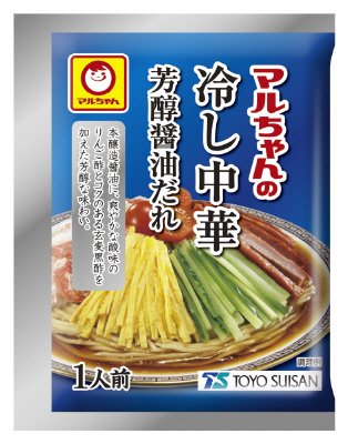 マルちゃんの冷し中華スープ　芳醇醤油だれ　１食