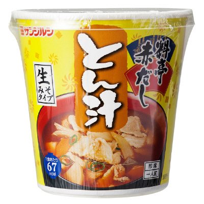 即席料亭赤だしとん汁カップ