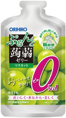 ぷるんと蒟蒻ゼリーパウチショット　ゼロマスカット