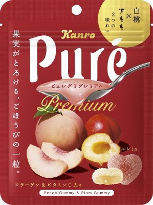 ピュレグミプレミアム白桃＆すもも