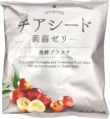 チアシード蒟蒻ゼリー発酵プラス　カムカム味