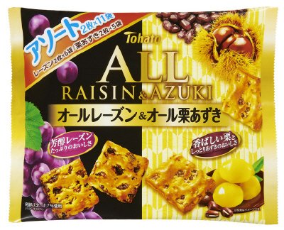 ファミリーサイズオールアソート　レーズン＆栗あずき