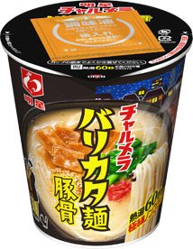チャルメラカップ　バリカタ麺豚骨　ケース