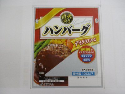 直火焼きハンバーグ（デミグラスソース）