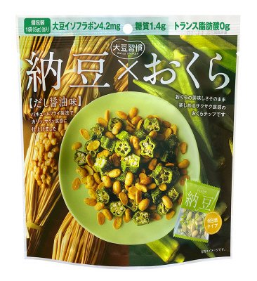 大豆習慣　納豆×おくら