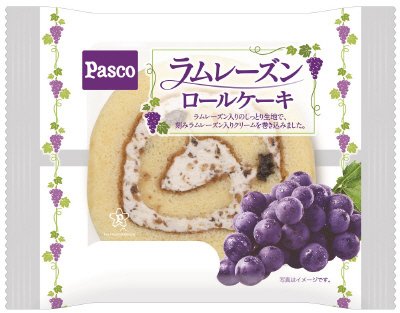 ラムレーズンロールケーキ