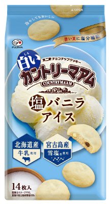 白いカントリーマアム（塩バニラアイス）