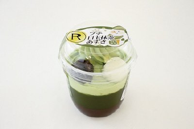 プチ　白玉抹茶あずき
