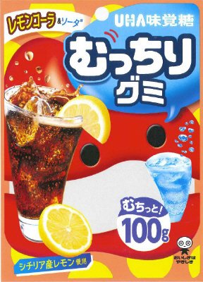 むっちりグミレモンコーラ＆ソーダ袋