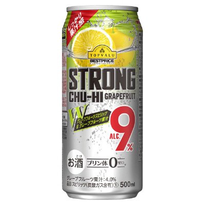 チューハイ　ストロング　グレープフルーツ