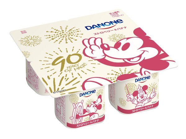ダノンディズニー　ストロベリー＆バナナ