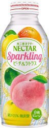 不二家　スパークリング　ピーチ＆シトラス