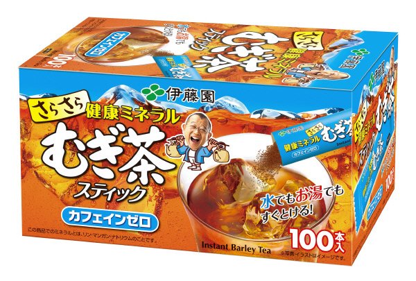 さらさら健康ミネラルむぎ茶　スティック100本