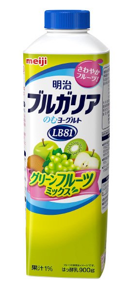 明治ブルガリアのむヨーグルトグリーンフルーツミックス