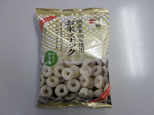 買物専科　お米スナック　のりしお味