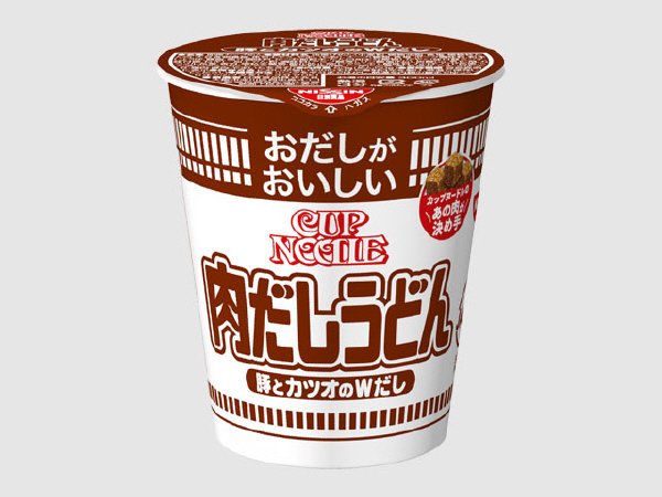 おだしがおいしいカップヌードル　肉だしうどん