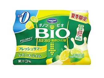 ダノンビオドリンクタイプ 脂肪0　フレッシュサマー レモン＆ライム