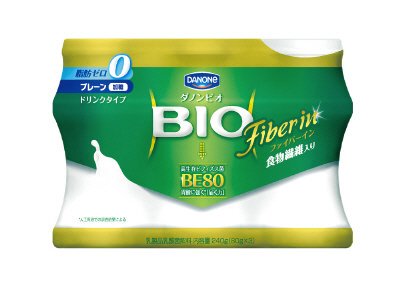 ダノンビオ　ドリンクタイプ　ファイバーイン　プレーン・加糖　脂肪０