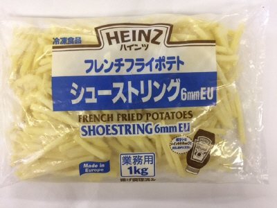 １ｋｇフレンチフライポテトシューストリング６ｍｍＥＵ