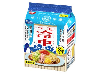 日清ラ王　冷し中華　ごまだれ　３食パック