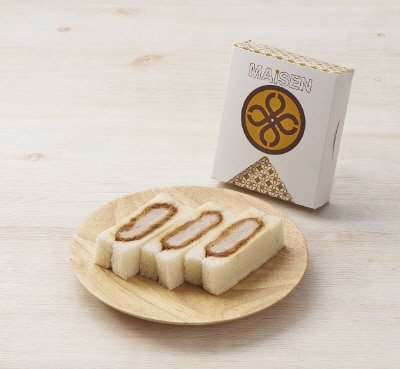 ヒレかつサンド３切