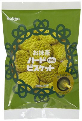 お抹茶ハードビスケット