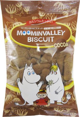 ムーミン袋入りビスケット　ココア
