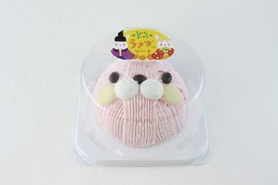ひなまつり　うさぎさんケーキ