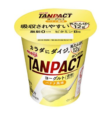 明治TANPACTﾖｰｸﾞﾙﾄﾊﾞﾅﾅ風味
