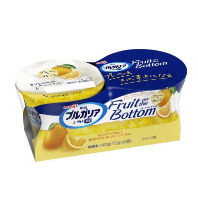 ﾌﾞﾙｶﾞﾘｱﾖｰｸﾞﾙﾄFruit on the Bottomﾌﾟﾚｰﾝとｵﾚﾝｼﾞ