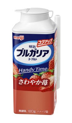 ブルガリアヨーグルト脂肪０　Ｈａｎｄｙ　Ｔｉｍｅさわやか苺