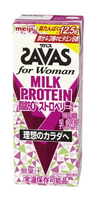 (ｻﾞﾊﾞｽ)forWomanMILKPROTEINｽﾄﾛﾍﾞﾘｰ風味
