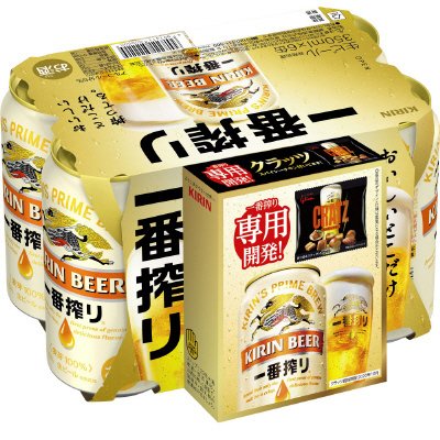 一番搾り　5月景品付き350ml6缶パック（予約受注）