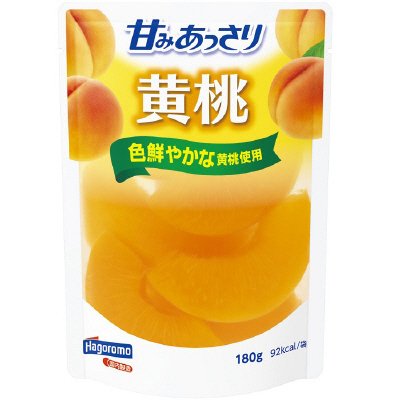 甘みあっさり黄桃（パウチ）